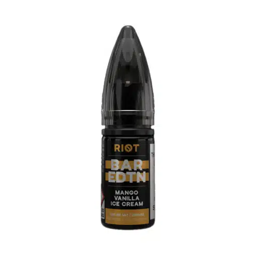 Riot Salts - Bar Edition - Mango Vanilla Ice Cream 10Ml Nic Salt