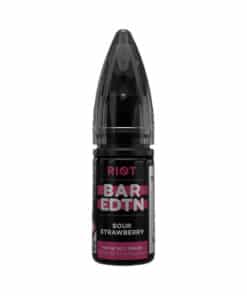 Riot Salts - Bar Edition - Sour Strawberry 10ml Nic Salt