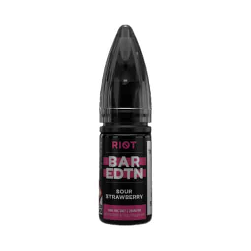 Riot Salts - Bar Edition - Sour Strawberry 10Ml Nic Salt