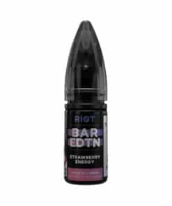 Riot Salts - Bar Edition - Strawberry Energy 10ml Nic Salt