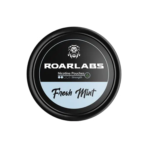 Roar Labs Fresh Mint Nicotine Pouches 6Mg
