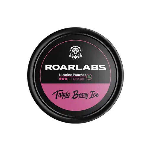 Roar Labs Triple Berry Ice Nicotine Pouches 10Mg