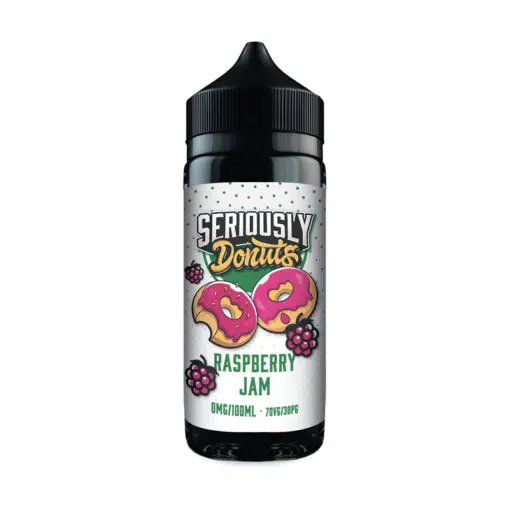 Seriously Donuts - Raspberry Jam 100Ml Short Fill Vape Juice