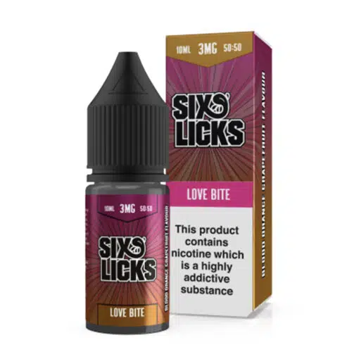 Six Licks 50/50 Love Bite