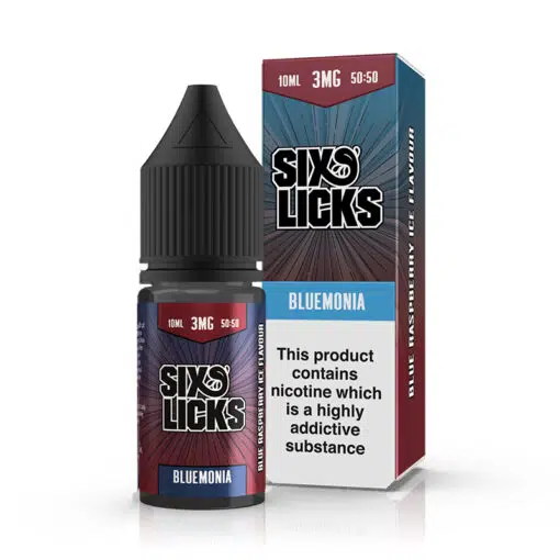 Six Licks 50/50 Bluemonia