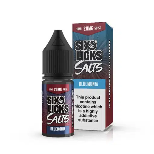 Six Licks Salts - Bluemonia 10Mg &Amp; 20Mg