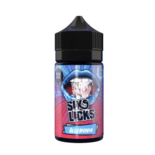 Six Licks - Bluemonia 50Ml 0Mg Short Fill