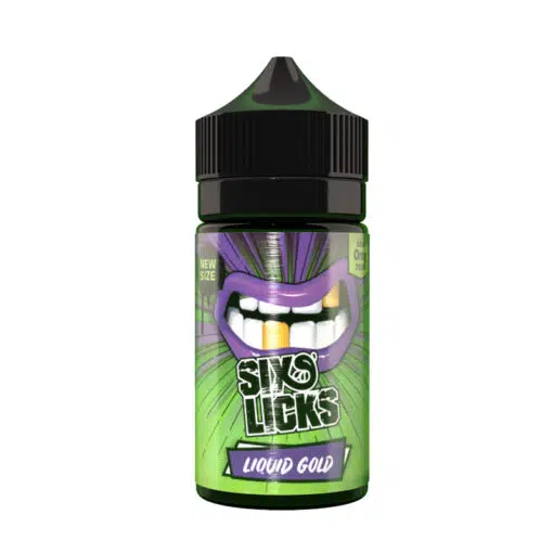 Six Licks - Liquid Gold 50Ml Short Fill