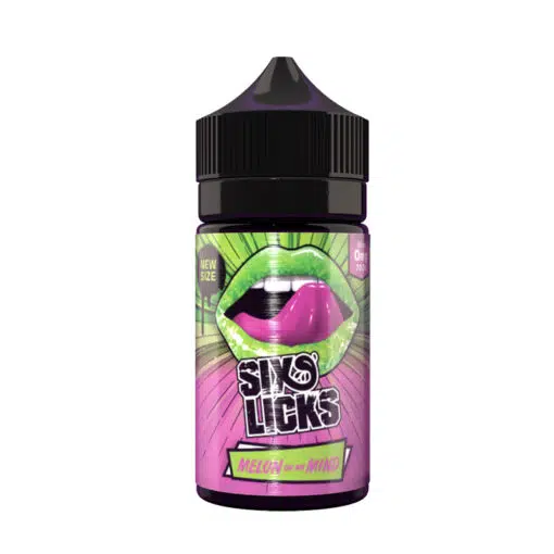 Six Licks - Melon On My Mind 50Ml Short Fill