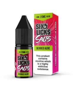 Six Licks Salts - Berried Alive 10mg & 20mg Nic Salt