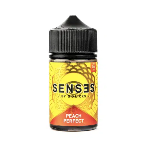 Six Licks Senses - Peach Perfect 50Ml Short Fill Eliquid