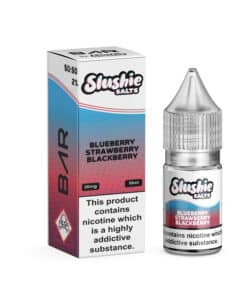 Slushie Bar Salt Blueberry Strawberry Blackberry Nic Salt