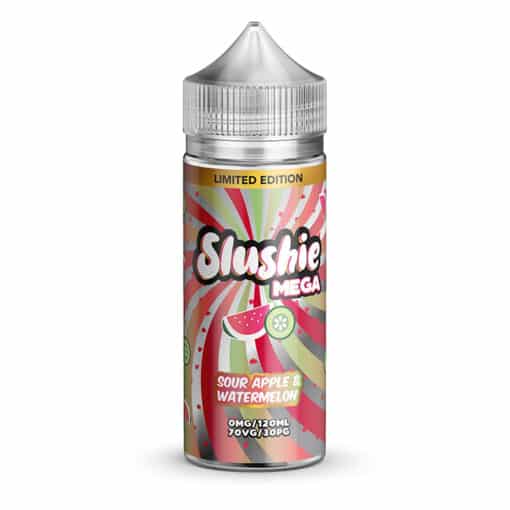 Slushie Mega 100Ml - Sour Apple Watermelon Slush E-Liquid
