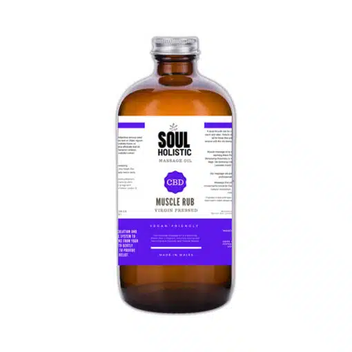 Soul Holistic Muscle Rub Massage Cbd Oil - 100Ml