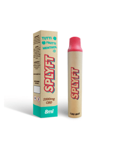 SPLYFT 2000mg CBD Vape Tutti Fruiti Menthol