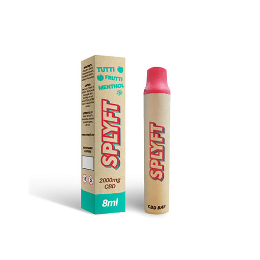 Splyft 2000Mg Cbd Vape Tutti Fruiti Menthol