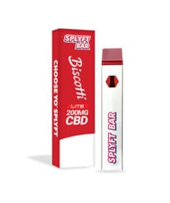 SPLYFT BAR LITE 200mg Full Spectrum Flowform CBD Disposable Vape (BUY 1 GET 1 FREE)