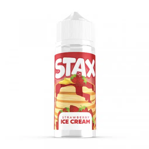 Stax Pancakes - Strawberry Ice Cream 100Ml Short Fill