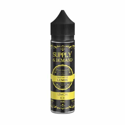 Supply &Amp; Demand Lemon Ice 50Ml E-Liquid Short Fills By Liqua Vape