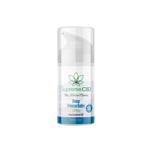 Supreme Cbd 2000Mg Broad Spectrum Cbd Deep Freeze Balm - 100Ml