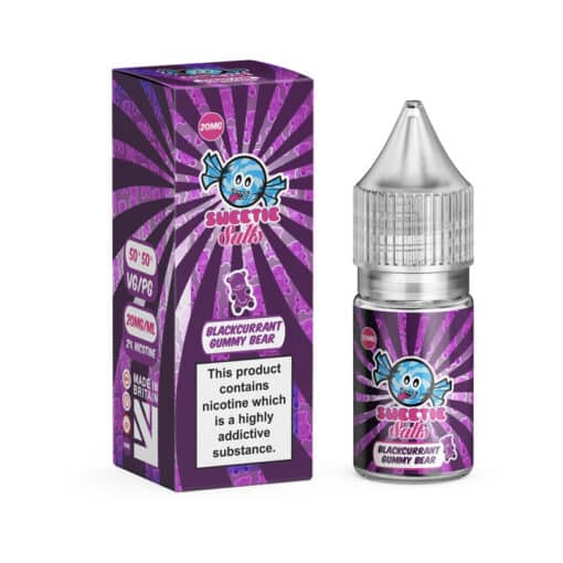 Blackcurrant Gummy Bear 20Mg Nic Salt