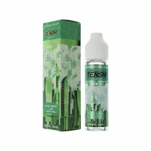 Tenshi Sub Zero 50Ml 0Mg Eliquid Short Fill