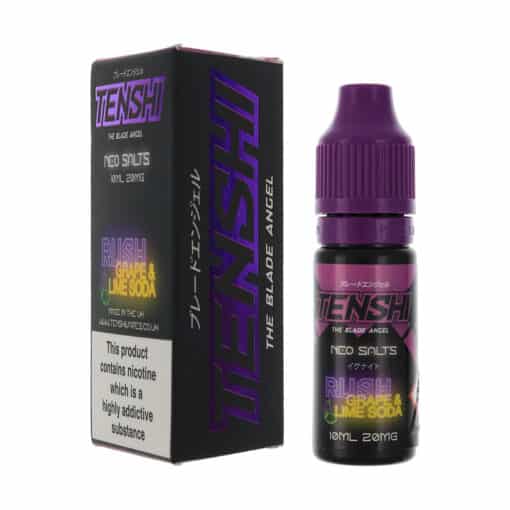 Rush Grape &Amp; Lime Soda 10Mg &Amp; 20Mg Nic Salt