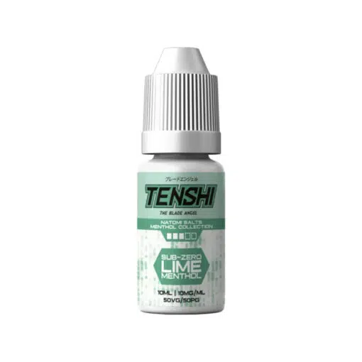 Tenshi Salts Sub Zero Lime Menthol 10Ml Nic Salt