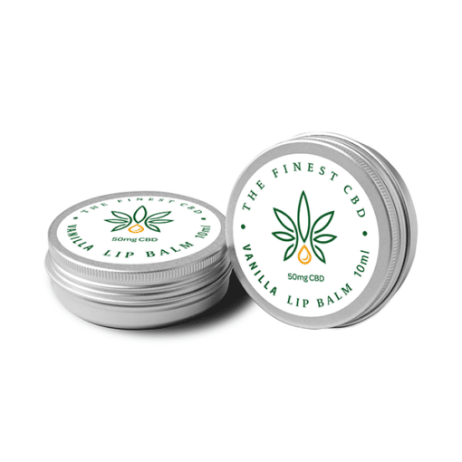 The Finest Balm 50Mg Cbd Vanilla Lip Balm Tin - 10Ml