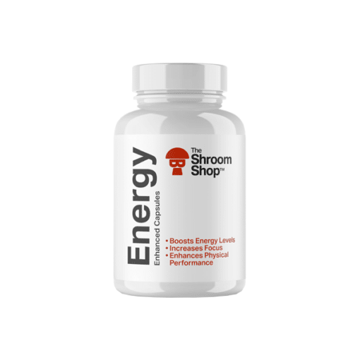 The Shroom Shop Enhanced Energy 67500Mg Capsules - 90 Caps