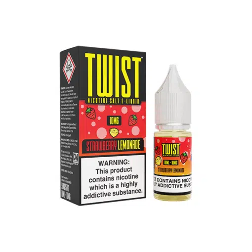 Twist Nic Salt E-Liquid Strawberry Lemonade 10Mg