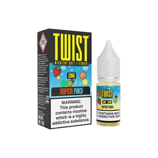 Twist Nic Salt E-Liquid Tropical Punch 20Mg