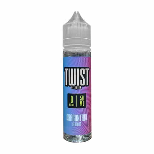 Twist E-Liquid - Dragonthol 50Ml 0Mg Short Fill