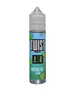 Twist E-Liquid - Menthol No.1 50ml 0mg Short Fill