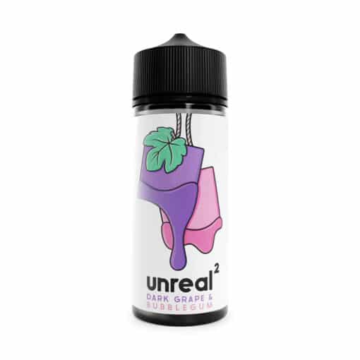 Unreal 2 Dark Grape &Amp; Bubblegum 100Ml Eliquid