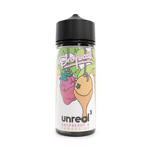 Unreal 3 - Tropical Raspberry Tangerine E-Liquid 100Ml Short Fill