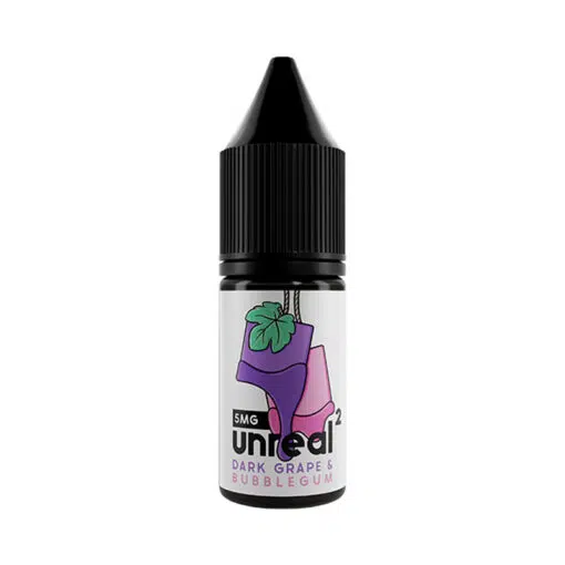 Unreal 2 Salts Dark Grape Bubblegum Nic Salt