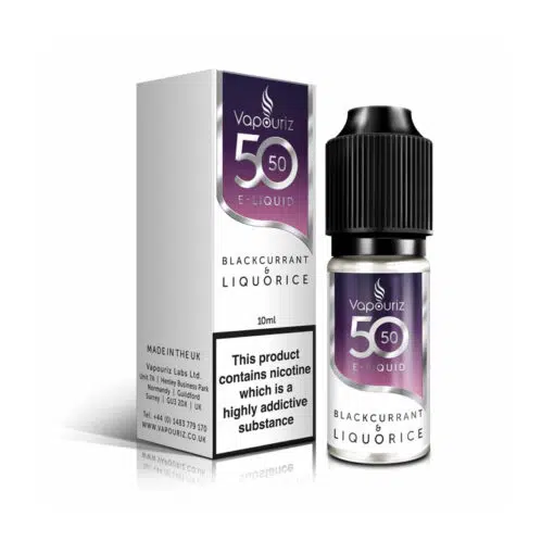 Vapouriz 5050 - Blackcurrant &Amp; Liquorice 10Ml