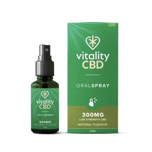 Vitality Cbd Oral Spray Natural Flavour