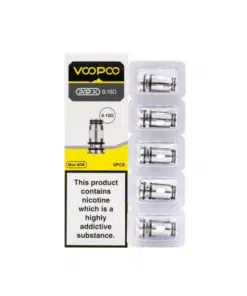 VooPoo PNP X Coils 015 Ohm Pack of 5