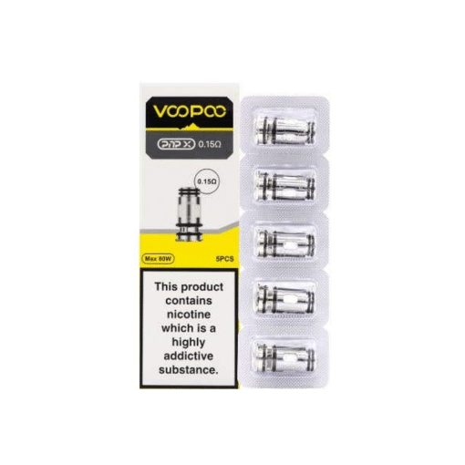 Voopoo Pnp X Coils 015 Ohm Pack Of 5