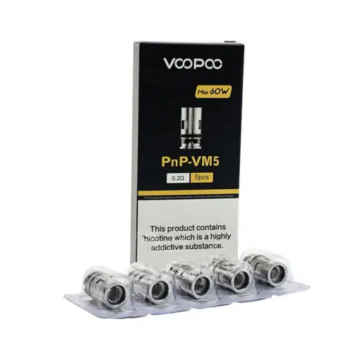 Voopoo Pnp-Vm5 Replacement Vape Coils (5 Pack)
