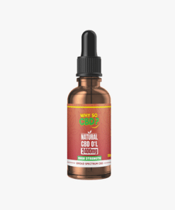 Why So CBD? 2400mg Broad-Spectrum CBD Natural Oil - 50ml