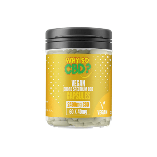 Why So Cbd? 2400Mg Cbd Vegan Capsules - 60 Caps
