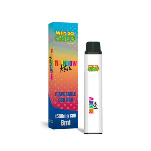 Why So Cbd 3500 Puff Rainbow Kush Cbd Vape 1500Mg 8Ml