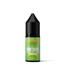 Why So CBD? 600mg Full Spectrum CBD Shot 10ml