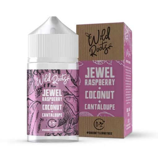 Wild Roots E-Liquid - Jewel Raspberry 50Ml 0Mg Short Fill