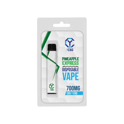 Ycbg 700Mg Cbd + Cbg Flowform Disposable Vape Pen (Buy 1 Get 1 Free)