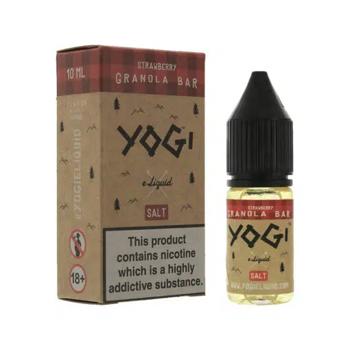 Yogi Salts - Strawberry Granola Bar Nic Salt