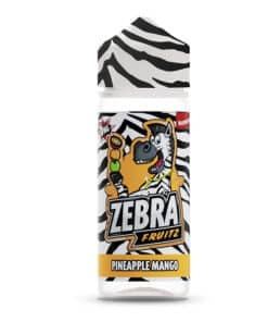 Zebra Fruitz - Pineapple Mango 100ml Short Fill
